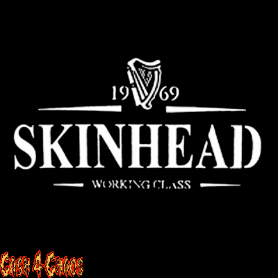 Skinhead 1969 Screened Canvas Back Patch