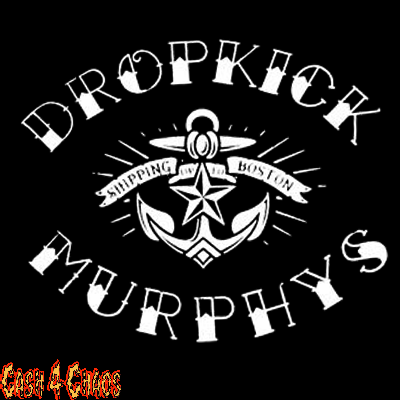 Dropkick Murphys Screened Canvas Back Patch