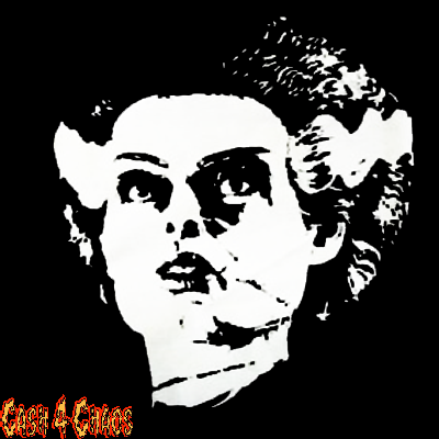 Bride of Frankenstein Screened Canvas Back Patch
