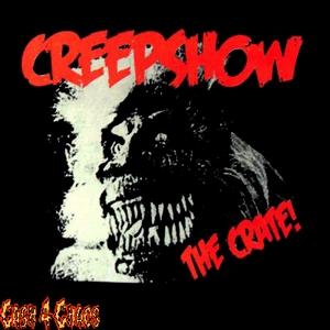 Creepshow "The Crate" Screened Canvas Back Patch