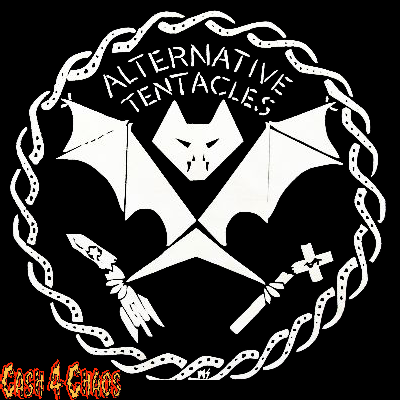 Alternative Tentacles Screened Canvas Back Patch