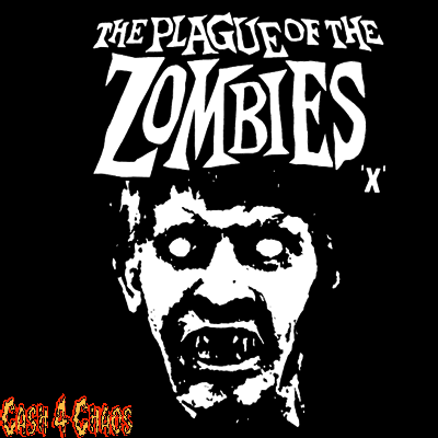 The Plague of The Zombie - Hammer Films Screened Canvas Back Patch