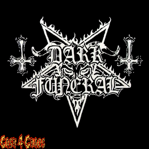 Dark Funeral Screened Canvas Back Patch