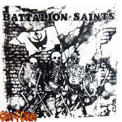 Battalion of Saints Fighting Boys Screened Canvas Back Patch