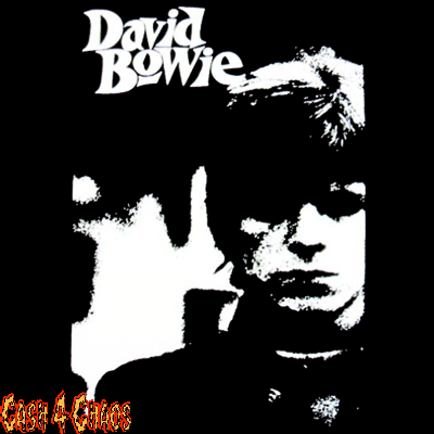 David Bowie Screened Canvas Back Patch