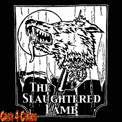 The Slaughtered Lamb Screened Canvas Back Patch