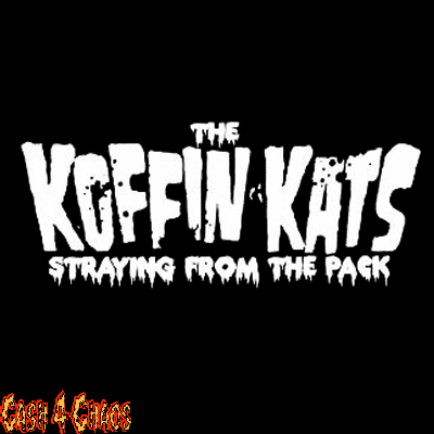 Koffin Kats Screened Canvas Back Patch