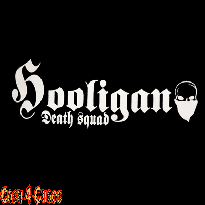 Hooligan Death Squad Screened Canvas Back Patch