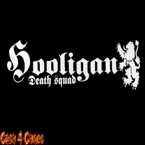 Hooligan Death Squad Screened Canvas Back Patch