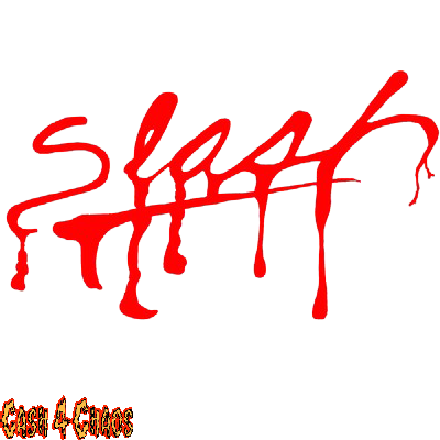 Slash Magazine & Records Screened Canvas Back Patch