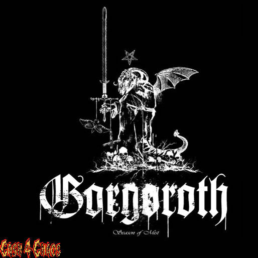 Gorgoroth Season of Mist Black Canvas Back Patch