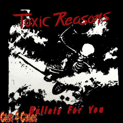 Toxic Reasons Screened Canvas Back Patch