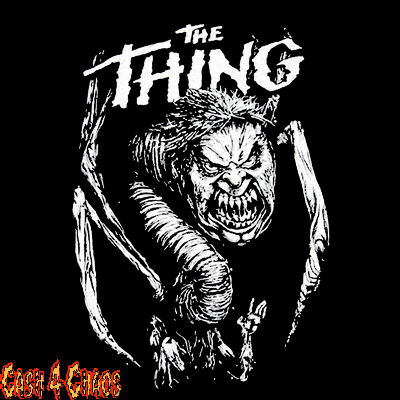 The Thing Screened Canvas Back Patch