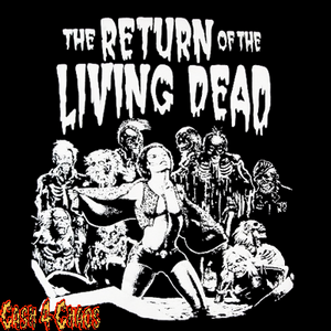 Return of the Living Dead Screened Canvas Back Patch
