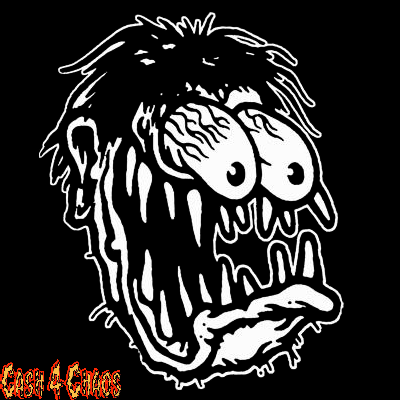 Ed Roth - Rat Fink Screened Canvas Back Patch – Cash 4 Chaos