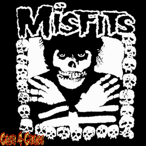 Misfits - Vintage Logo Screened Canvas Back Patch