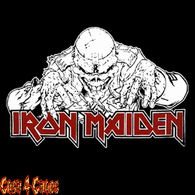 Iron Maiden Screened Canvas Back Patch
