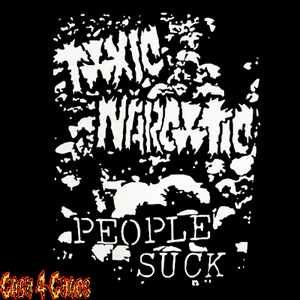 Toxic Narcotic Screened Canvas Back Patch