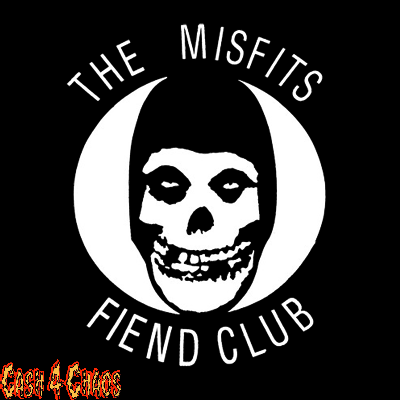 Misfits - Fiend Club Screened Canvas Back Patch