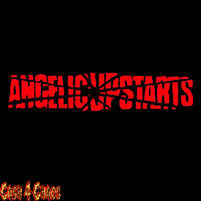 Angelic Upstarts Screened Canvas Back Patch
