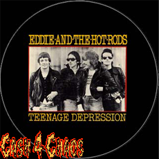 Eddie & The Hot Rods 1" Pin / Button / Badge #B88