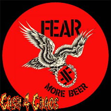 FEAR 1" Pin / Button / Badge #b95