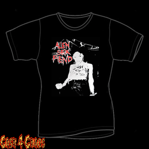 Alien Sex Fiend Nik Fiend White & Red Design Baby Doll Tee Cash 4 Chaos Alien Sex Fiend Nik Fiend White & Red Design Baby Doll Tee Cash 4 Chaos