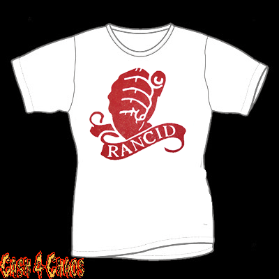 Rancid Red Fist Design Baby Doll Tee