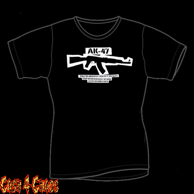 AK47 When You Have To Kill Every Mother Fucker in The Room Design Baby Doll Tee