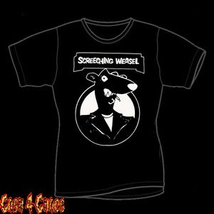 Screeching Weasels 2nd Record Cover Design Baby Doll Tee