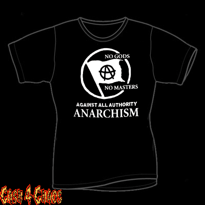Anarchism Against All Authority Design Tee