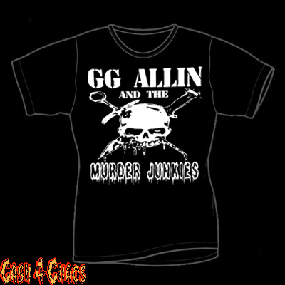 G.G. Allen & The Murder Junkies Design Tee