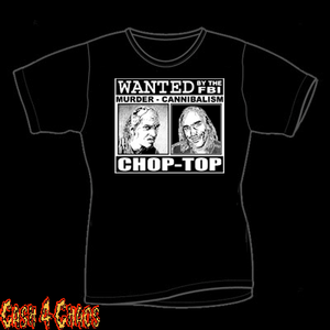 Texas Chainsaw 2 "Chop top Wanted Poster" Design Tee