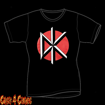 Dead Kennedys White & Red Logo Design Baby Doll Tee