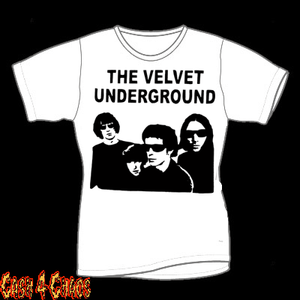 Velvet Underground Band (Lou Reed) Design Tee