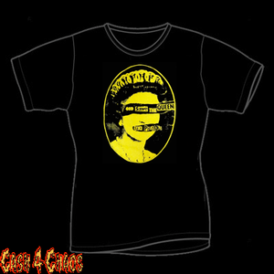 Sex Pistols "God Save The Queen" Yellow Design Tee Cash 4 Chaos Sex Pistols "God Save The Queen" Yellow Design Tee Cash 4 Chaos