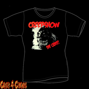 Creepshow The Movie "The Crate" Red & White Design Tee
