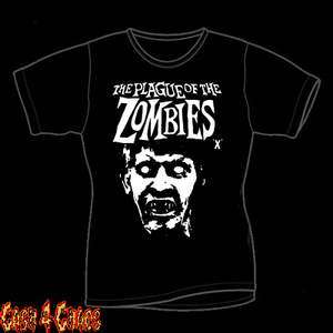 The Plague of The Zombie Design Baby Doll Tee