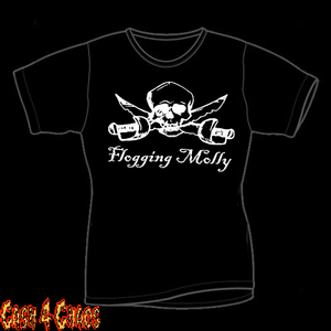 Flogging Molly "Pirate Logo" Design Tee