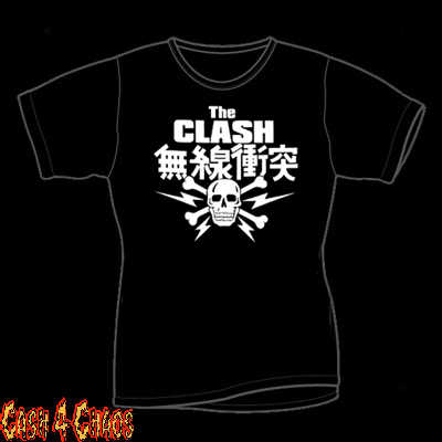The Clash Japanese Logo Design Tee