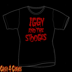 Iggy & The Stooges Blood Red Logo Design Baby Doll Tee