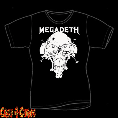 Megadeth Mascot Design Baby Doll Tee