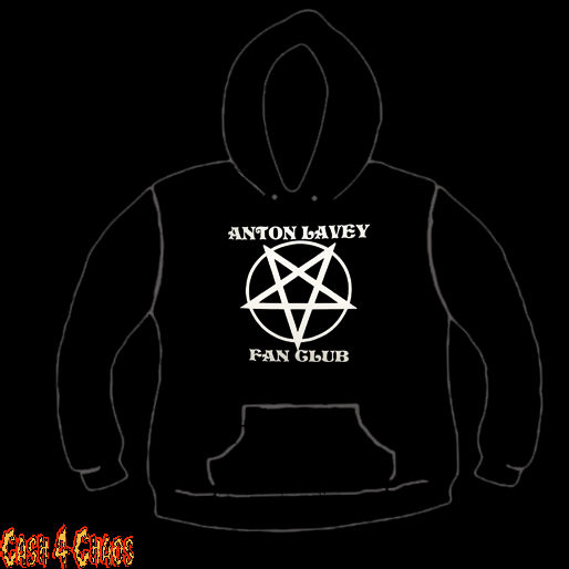 Anton Levay Fan Club Design Screen Printed Pullover Hoodie