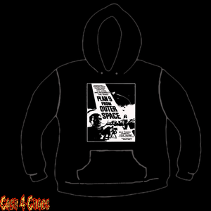 Plan 9 From Outer Space Design Screen Printed Pullover Hoodie