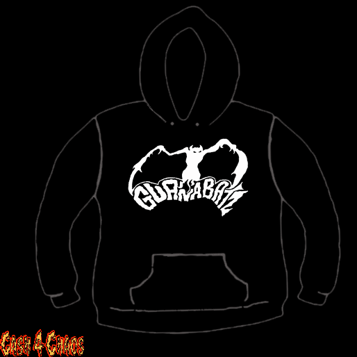 Guana Batz Bat Logo Design Screen Printed Pullover Hoodie