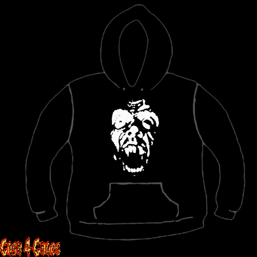 Famous Monsters of Filmland Ghoul Mascot Design Screen Printed Pullover Hoodie