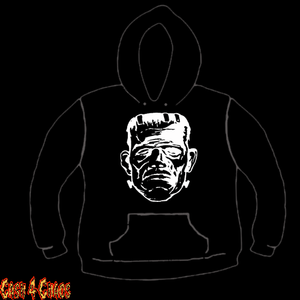 Frankenstein "Universal Monster Classic" Design Screen Printed Pullover Hoodie