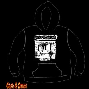 A Global Threat "In The Red" Design Screen Printed Pullover Hoodie
