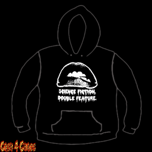 Rocky Horror Picture Show "Science Fiction Double Feature" Design Screen Printed Pullover Hoodie