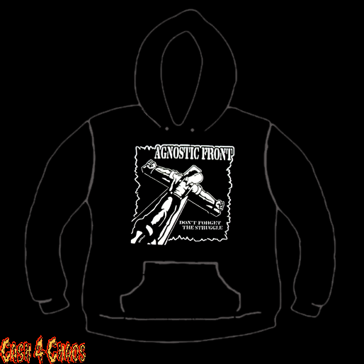 Agnostic 2025 front sweatshirt